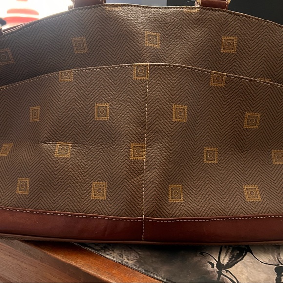 Recite Brown Patterned Women's Bag - Picture 2 of 6